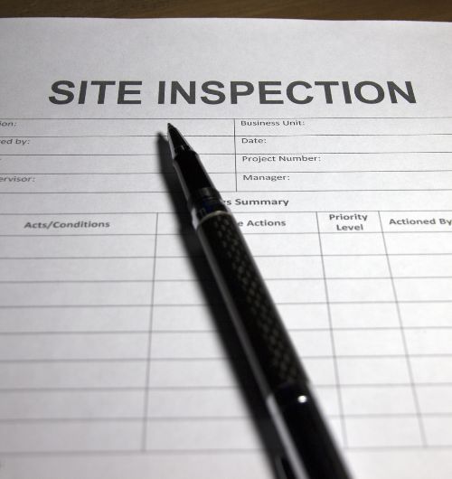 Site inspection Form