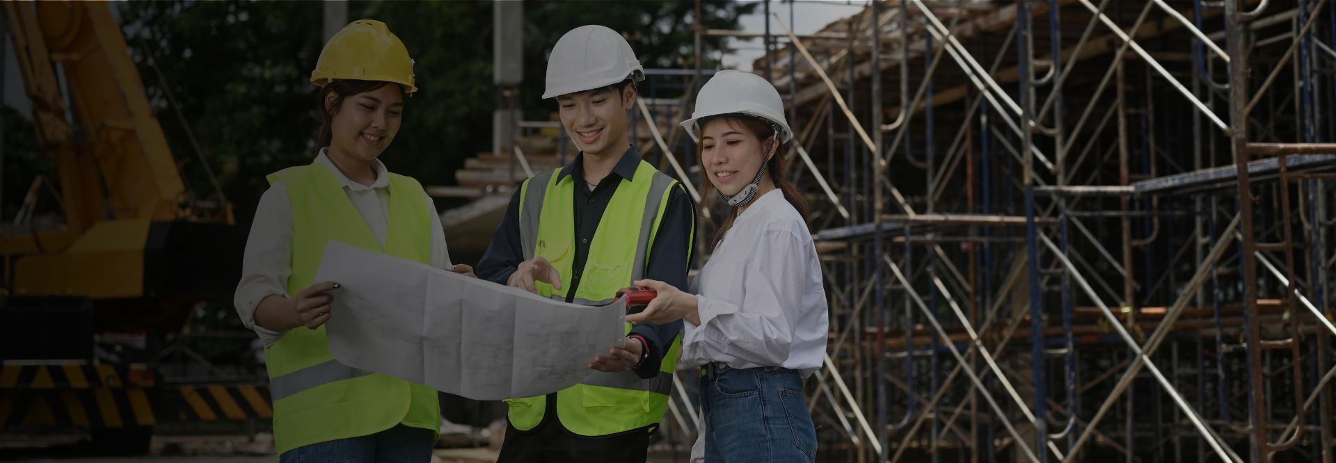 JHSC Committee inspecting workplace hazards