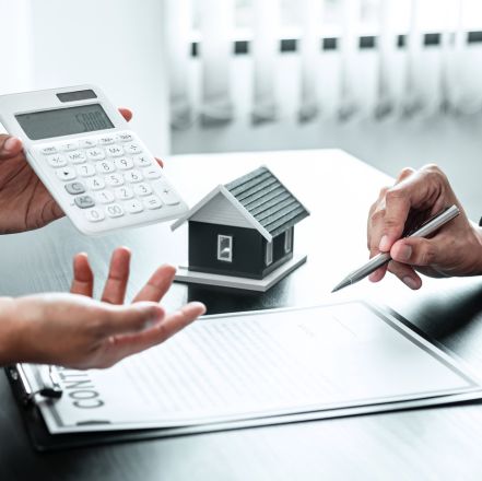 Residential area maintained with safety standards