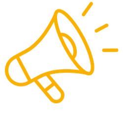 Announcement Icon Bullhorn